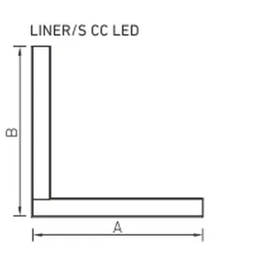 Светильник светодиодный ДСО LINER/S DR LED 1500 W 33Вт 4000К IP20 опал | 1473000050 | Световые Технологии