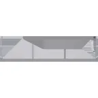Светильник светодиодный FLAME UNI LED 1200х190 4000K up/down