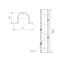 Светильник ALT-LINEAIR-RECTANGLE-FLAT-UPDOWN-DIM-1375x785-140W Warm3000 (BK, 100 deg, 230V) (IP20 металл, 3 года)