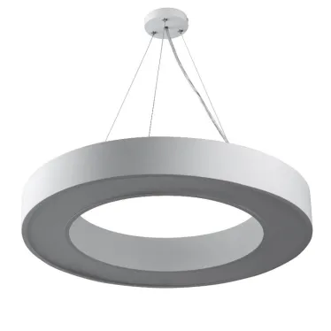 Светильник светодиодный Geometria Ring SPO-134-W-40K-056 56Вт 4000К 4200Лм IP40 800*800*80 белый подвесной | Б0050564 | ЭРА