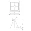 Светильник светодиодный Geometria Quadro SPO-162-B-40K-070 70Вт 4000К 4200Лм IP40 800*800*80 черный подвесной | Б0050585 | ЭРА