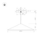 Светильник светодиодный SP-MAKOTO-R750-14W Warm2700 (WH, 36 deg, 230V, TRIAC) (ARL, IP20 металл, 3 года)