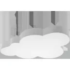 Светильник CLOUD FLD/P (600x400) 930 WH