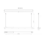 Светильник Box SE 30/3000 opal 4K Black tros-1150