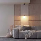 Светильник SP-BEADS-HANG-U-R130-10W Warm3000 (BK-GD, 275 deg, 230V) (IP20 металл, 5 лет)