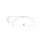 Светильник SP-LINE-HANG-ARC-O3535-D800-65W Day4000 (WHITE, 230V) (металл)