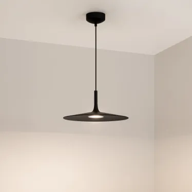 Светильник SP-FIORE-R400-13W Day4000 (BK, 120 deg, 230V) (IP20 металл, 3 года)