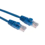 Патч-корд U/UTP, CAT 5e, RJ45-RJ45, 26AWG, LSZH, синий, 5м,