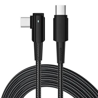 Кабель USB Type-C - Type-C, 5А, 100Вт, 1м, черный