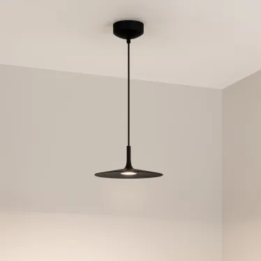 Светильник SP-FIORE-R250-8W Day4000 (BK, 120 deg, 230V) (, IP20 Металл, 3 года)