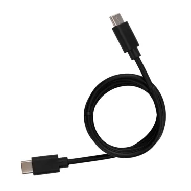 Кабель Type-C - Type-C 3A, 1m, PVC, black, 18-1829,