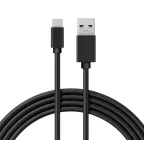                  Кабель USB-Type-C, PVC, black, 1m, 18-1881,
               