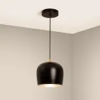 Светильник SP-PEONY-HANG-R250-15W Warm3000 (BK, 65 deg, 230V) (IP20 металл, 3 года)