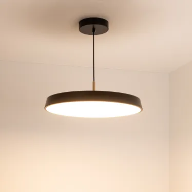 Светильник SP-ELEGANT-R500-37W Warm3000 (BK, 120 deg, 230V) (IP20 металл, 3 года)