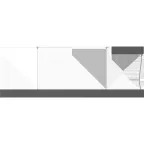 Светильник PROFILE 60L P LED 2400 4000K