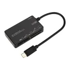 Картридер Type-C для SDXC, SDHC, SD, ммC,,