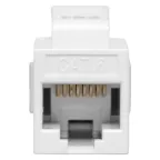                  Адаптер проходной TERACOM PRO Cat.6 неэкранированный RJ45-RJ45 тип Keystone белый
               