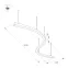 Светильник SP-LINE-HANG ARC-S3535-D800-65W Day4000 (BLACK, 230V) (Arlight, Металл) | 034046(1) | Arlight
