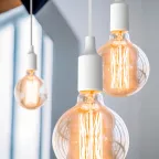 Светильник подвесной шнур под лампу Decor PL012 белый E27, 1 м, 1/40 | PL012 | Gauss