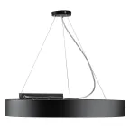 Светильник светодиодный Geometria Ring SPO-134-B-40K-056 56Вт 4000К 4200Лм IP40 800*800*80 черный подвесной | Б0050565 | ЭРА