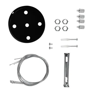 Светильник светодиодный Geometria Quadro SPO-163-B-40K-050 50Вт 4000К 3700Лм IP40 600*600*80 черный подвесной | Б0050587 | ЭРА