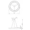 Светильник светодиодный Geometria Ring SPO-134-B-40K-056 56Вт 4000К 4200Лм IP40 800*800*80 черный подвесной | Б0050565 | ЭРА