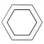 Светильник светодиодный Geometria Hexagon SPO-123-B-40K-045 45Вт 4000К 2500Лм IP40 600*600*80 черный подвесной | Б0050555 | ЭРА
