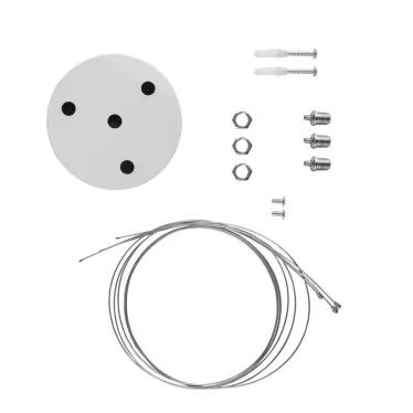 Светильник светодиодный Geometria Ring SPO-132-W-40K-088 88Вт 4000К 6000Лм IP40 800*800*80 белый подвесной | Б0050560 | ЭРА