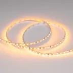 Лента светодиодная RT-A120-5mm 12V Yellow (9.6 W/m, IP20, 5m) (ARL, 9.6 Вт/м, IP20, 120 LED/m)