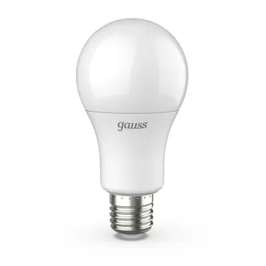 Лампа светодиодная LED 12 Вт 1150 лм 3000К А60 груша теплый E27 AC 220В Black Gauss