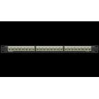Патч-панель 19'',1U,CAT5E, 24 модуля RJ45, неэкранир ованная