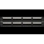 Патч-панель 192UCAT5E 48 портов RJ45 неэкранированная