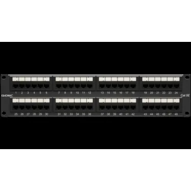 Патч-панель 192UCAT5E 48 портов RJ45 неэкранированная