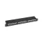 Патч-панель 19дюймов 1U 24 порта STP RJ-45 CAT 5e