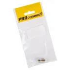                  Переходник антенный, (гнездо F - гнездо F), бочка PROconnect
               