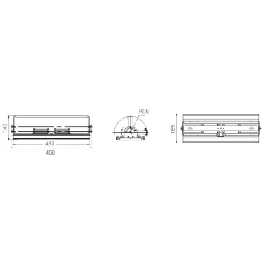 Светильник светодиодный Светильник Unit DC Ex NB 75/8500 Д120 4K лира