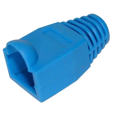 Колпачок изолирующий для разъемов RJ-45. синий,