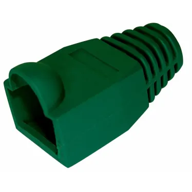 Колпачок изолирующий для разъемов RJ-45. зеленый,