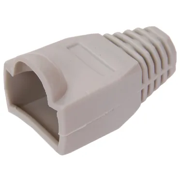 Колпачок изолирующий для разъема RJ-45 ПВХ серый