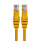 Патч-корд U/UTP, CAT 5e, RJ45-RJ45, 26AWG, LSZH, желтый, 3м,