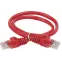 Патч-корд категория 5е UTP 1.5м PVC красный