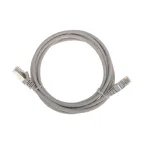 Патч-корд F/UTP, CAT 5e, RJ45-RJ45, 26AWG, LSZH, серый, 2м,