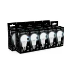 Лампа светодиодная LED 12 Вт 1200 лм 4100К А60 груша нейтральный E27 AC 220В Black Gauss