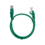                  Патч-корд U/UTP, CAT 5e, RJ45-RJ45, 26AWG, LSZH, зеленый, 0,5м,
               