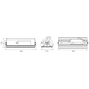 Светодиодный светильник Diora Unit Ex 110/13500 K30 4K лира