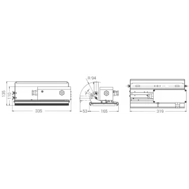 Светодиодный светильник Diora Unit Ex 90/10000 Д120 5K лира