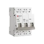                  Автоматический выключатель ВА 47-63N 3P 25А (C) 6кА PROXIMA
               