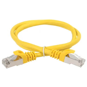 Патч-корд категории 5Е FTP PVC 15м желтый