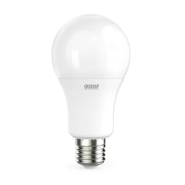 Лампа светодиодная LED 15 Вт 1480 лм 6500К А60 груша холодный E27 AC 220В Elementary Gauss