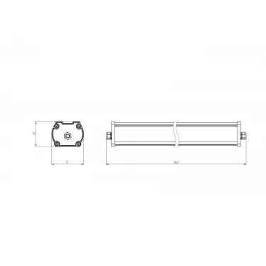 Светильник Piton 2Ex 90/12000 Г90 4K Т